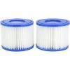 LONGZIMING Cartouche Filtrante VI Pour Bestway, Hot Tub Filtre, Cartouches De Filtre De Piscine Pour Lay-Z-Spa, Paris, Miami, Vegas, Monaco, Palm Springs, 2 Filtres