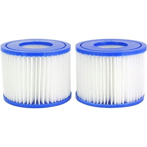 LONGZIMING Cartouche Filtrante VI Pour Bestway, Hot Tub Filtre, Cartouches De Filtre De Piscine Pour Lay-Z-Spa, Paris, Miami, Vegas, Monaco, Palm Springs, 2 Filtres 1 LONGZIMING Cartouche Filtrante VI Pour Bestway, Hot Tub Filtre, Cartouches De Filtre De Piscine Pour Lay-Z-Spa, Paris, Miami, Vegas, Monaco, Palm Springs, 2 Filtres