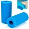 LONGZIMING Mousse Filtre Piscine Cartouches Filtrantes Réutilisables Préfiltre Mousse Éponge Filtrante Pour Piscine Spa Nettoyant Réutilisable Pour Éponge De Filtre Lavable Pour Bains à Remous Piscine(2 Pièces)