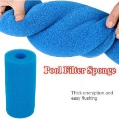 LONGZIMING Mousse Filtre Piscine Cartouches Filtrantes Réutilisables Préfiltre Mousse Éponge Filtrante Pour Piscine Spa Nettoyant Réutilisable Pour Éponge De Filtre Lavable Pour Bains à Remous Piscine(2 Pièces) -Accessoire Piscine 56762765 2