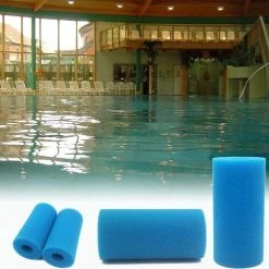 ALMI Éponge Filtrante Type A, 4 Pièces Filtre De Piscine En Mousse, Éponge Filtrantes Pour Filtre De Piscine, Cartouches Filtrantes En Éponge Réutilisables -Accessoire Piscine 57012297 5