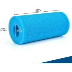 ALMI 4 Pièces Éponge Filtrante Type A, Cartouche De Filtre En Mousse, Mousse Pour Filtre Piscine, Réutilisables Et Lavables, Filtre En Mousse Pour Spa, Piscine, Jacuzzi 7 ALMI 4 Pièces Éponge Filtrante Type A, Cartouche De Filtre En Mousse, Mousse Pour Filtre Piscine, Réutilisables Et Lavables, Filtre En Mousse Pour Spa, Piscine, Jacuzzi -Accessoire Piscine 57012716 3