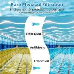 ALMI 4 Pièces Filtre En Mousse Pour Spa, Éponge Filtrante Type A，Filtre En Mousse，Cartouche De Filtre En Mousse Réutilisables Et Lavables，Mousse Pour Piscine，Spa，Jacuzzi (10.8 * 7.3 * 4) -Accessoire Piscine 57012717 5