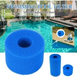 ALMI Éponge De Filtre De Piscine, éponge De Cartouche Filtrante Pour Filtre Intex De Type S1, Réutilisable Et Lavable, Filtre De Piscine Pour Accessoires De Nettoyage De Piscine Nettoyage De Spa, 4PC 7 ALMI Éponge De Filtre De Piscine, éponge De Cartouche Filtrante Pour Filtre Intex De Type S1, Réutilisable Et Lavable, Filtre De Piscine Pour Accessoires De Nettoyage De Piscine Nettoyage De Spa, 4PC -Accessoire Piscine 57012718 3