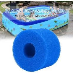 ALMI Éponge De Filtre De Piscine, éponge De Cartouche Filtrante Pour Filtre Intex De Type S1, Réutilisable Et Lavable, Filtre De Piscine Pour Accessoires De Nettoyage De Piscine Nettoyage De Spa, 4PC 8 ALMI Éponge De Filtre De Piscine, éponge De Cartouche Filtrante Pour Filtre Intex De Type S1, Réutilisable Et Lavable, Filtre De Piscine Pour Accessoires De Nettoyage De Piscine Nettoyage De Spa, 4PC -Accessoire Piscine 57012718 4