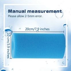 ALMI Lot De 4 éponges Filtrantes Filtre Pour Intex De Type A, Réutilisables Et Lavables, Cartouche En Mousse De Type A Filtre De Pour Intex -Accessoire Piscine 57117447 5