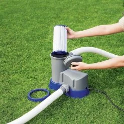 QERSTA Cartouches De Filtre De Piscine Élément De Filtration Intex Pour Filtre Piscine Intex Type A Accessoire De Filtre De Pompe De Circulation D'eau De Piscine 10.7x10.7x20.5cm -Accessoire Piscine 57297580 3