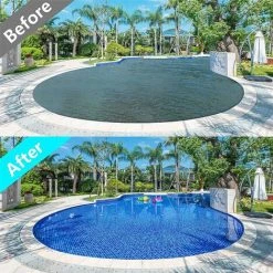 ABCRITAL Filtre Balls Balles De Filtration, Filtre Pour Piscine De 700G/1400G Peut Remplacer 25Kg/50Kg Sable Filtrant, Convient À Divers Systèmes De Filtration Boules De Filtre De Piscine -Accessoire Piscine 57637574 4