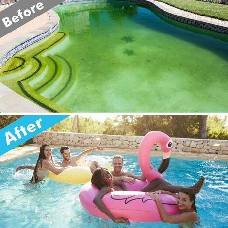 READCLY Boules De Filtre De Piscine 300g, Balles Filtrantes, Média Filtre à Fibres Pour Piscine Filtres à Sable Filtrage De L'eau, Alternative Pour 10.7 Kg De Sable Filtrant, Filtre Pour Piscine 2 READCLY Boules De Filtre De Piscine 300g, Balles Filtrantes, Média Filtre à Fibres Pour Piscine Filtres à Sable Filtrage De L'eau, Alternative Pour 10.7 Kg De Sable Filtrant, Filtre Pour Piscine – Image 2