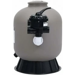 TRUE DEAL Filtre à Sable Pour Piscine Avec Vanne à 6 Voies Gris -Accessoire Piscine 57831549 3