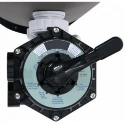 TRUE DEAL Filtre à Sable Pour Piscine Avec Vanne à 6 Voies Gris -Accessoire Piscine 57831549 4