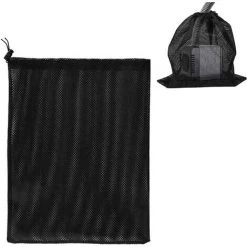 MACARON Sac De Pompe, Sac En Filet De Filtre De Pompe, Sac De Filtre De Pompe D'étang, Sac En Filet De Pompe, Accessoires De Filtre De Pompe à Eau Domestique (41 * 31cm, Noir 2pcs)LO-Ron