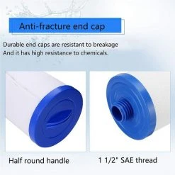 MACARON Spa Cartouche De Filtre , Jacuzzi Remplacement Filtre, Spa Entreprise Jacuzzi Élément Filtrant De Piscine Baignoire SPA Grande Piscine Avec élément Filtrant Monocylindre En Tissu Non Tissé épaissi LO-Ron -Accessoire Piscine 58064886 3