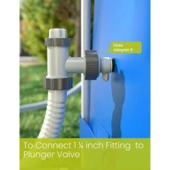 MACARON Lot De 2 Adaptateurs Type B Adaptateur De Conversion De Tuyau De 1,25 "à 1,5" Pour Pompe De Filtration INTEX LO-Ron 7 MACARON Lot De 2 Adaptateurs Type B Adaptateur De Conversion De Tuyau De 1,25 "à 1,5" Pour Pompe De Filtration INTEX LO-Ron -Accessoire Piscine 58064887 3