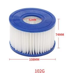 DONTODENT Lot De 2 Cartouches Filtrantes De Rechange Pour Spa Hot Tub/Spa - Pour Spa-Intex S1 - Filtre For Mspa,Pour Spa Pool Filtre Kit D'entretien -Accessoire Piscine 58197400 2