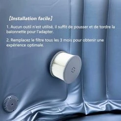 REGALI Filtre De Rechange Pour Ms-pa FD2089 Compatible Avec Toutes Les Cartouches Filtrantes MS-pa Actuelles Et Les Piscines Filtre Spa Gonflable (Version Améliorée) Lot De 2 -Accessoire Piscine 58282262 5