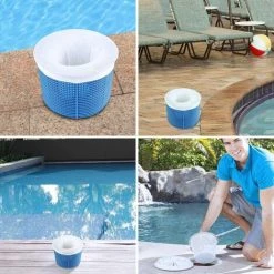 OUSUDELA 30pcs Chaussette Skimmer, Filtre Jetable Pour Skimmer Piscine & Spa Net Skim Nettoyage De Piscine Enlever Les Poils De Chien, Les Petites Particules -Accessoire Piscine 58338341 4