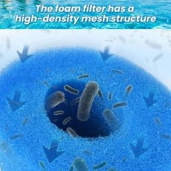 TANABATA 4 Pièces Filtre En Mousse Pour Spa, Éponge Filtrante Type A，Filtre En Mousse，Cartouche De Filtre En Mousse Réutilisables Et Lavables，Mousse Pour Piscine，Spa，Jacuzzi (10.8 * 7.3 * 4) -Accessoire Piscine 58385555 4