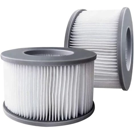 AOUGO Pack De 2 Filtres De Rechange Pour Mspa - Pompe à Cartouche Pour Piscines, Eau Chaude Et Spa 1 AOUGO Pack De 2 Filtres De Rechange Pour Mspa - Pompe à Cartouche Pour Piscines, Eau Chaude Et Spa
