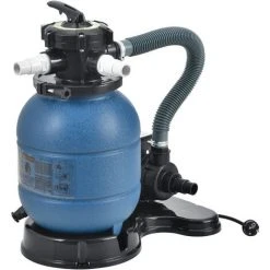 NOVA Pompe à Filtre De Sable Pour Piscines à 12-20 M³ 20 Kg 5 Valve De Positions Bleues 9 NOVA Pompe à Filtre De Sable Pour Piscines à 12-20 M³ 20 Kg 5 Valve De Positions Bleues -Accessoire Piscine 58598432 5