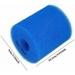 DONTODENT Filtre Éponge, Éponge De Cartouche Filtrante, éponge De Filtre De Piscine, Cartouche De Remplacement Lavable Réutilisable - 2pcs 10.2cm -Accessoire Piscine 58641172 2