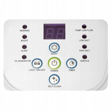 Système D'eau Salée Intex QS500 Avec Krystal Clear (max. 26 500 Litres) - 26668GS 3 Système D'eau Salée Intex QS500 Avec Krystal Clear (max. 26 500 Litres) - 26668GS – Image 3