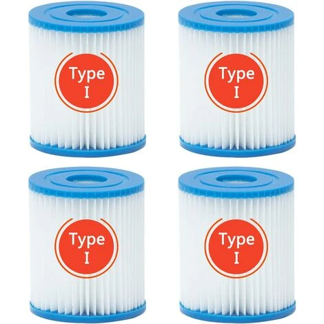HIASDFLS 4Pcs Cartouche Filtre Piscine Type I Pour Bestway Pompe De Piscine, Filtre Cartouche Type I, 58093 Filtres Pour Filtre Gonflable De Piscine-Installation Facile-Pour Le Nettoyage Des Tuyaux 1 HIASDFLS 4Pcs Cartouche Filtre Piscine Type I Pour Bestway Pompe De Piscine, Filtre Cartouche Type I, 58093 Filtres Pour Filtre Gonflable De Piscine-Installation Facile-Pour Le Nettoyage Des Tuyaux