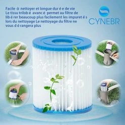 HIASDFLS 4Pcs Cartouche Filtre Piscine Type I Pour Bestway Pompe De Piscine, Filtre Cartouche Type I, 58093 Filtres Pour Filtre Gonflable De Piscine-Installation Facile-Pour Le Nettoyage Des Tuyaux 7 HIASDFLS 4Pcs Cartouche Filtre Piscine Type I Pour Bestway Pompe De Piscine, Filtre Cartouche Type I, 58093 Filtres Pour Filtre Gonflable De Piscine-Installation Facile-Pour Le Nettoyage Des Tuyaux -Accessoire Piscine 58677938 3