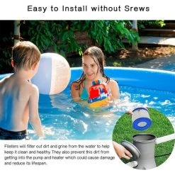 HIASDFLS Cartouche Filtrante Vi Pour Bestway, Hot Tub Filtre, Cartouches De Filtre De Piscine Pour Lay-Z-Spa, Paris, Miami, Vegas, Monaco, Palm Springs, 2 Filtres-2Pcs -Accessoire Piscine 58678019 4
