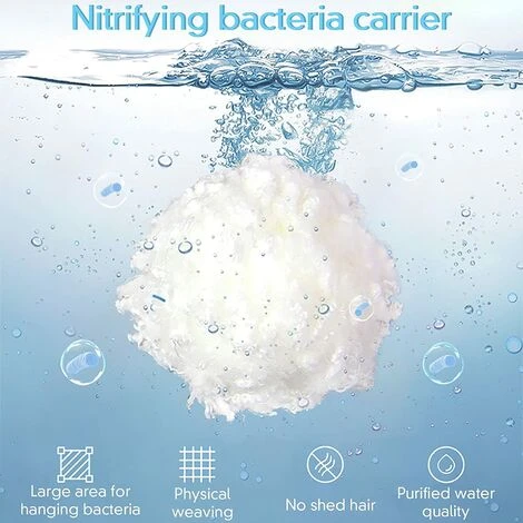 FVBJD 1300g Balles Filtrantes,Boules De Filtre De Piscine,Réutilisables,Média Filtre à Fibres Peut Remplacer 45 Kg Sable Quartz Piscine Filtres à Sable Filtrage De L'eau,Utilisées Dans Les Piscines 4 FVBJD 1300g Balles Filtrantes,Boules De Filtre De Piscine,Réutilisables,Média Filtre à Fibres Peut Remplacer 45 Kg Sable Quartz Piscine Filtres à Sable Filtrage De L'eau,Utilisées Dans Les Piscines – Image 4