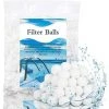 FVBJD 900g Boules De Filtre De Piscine Balles Filtrantes Balles De Filtration Filtre Balls Réutilisables Peut Remplacer 57 Kg Sable Filtrant Sable De Quartz,Convient Systèmes De Filtration