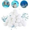 FVBJD Boules De Filtre De Piscine,Balles Filtrantes Piscine,Balle Filtrante Piscine,Piscine Filtres à Sable Filtrage,Balles Filtrantes Réutilisables,Filtre Pour Piscine.
