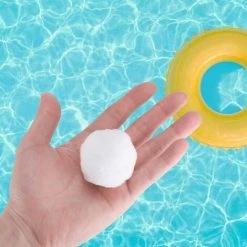 FVBJD Boules De Filtre De Piscine,Balles Filtrantes Piscine,Balle Filtrante Piscine,Piscine Filtres à Sable Filtrage,Balles Filtrantes Réutilisables,Filtre Pour Piscine. -Accessoire Piscine 58754785 3