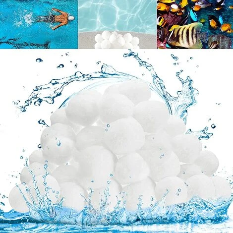 FVBJD Boules De Filtre De Piscine 700g,Balle Filtrante Piscine,Alternative Pour 25 Kg De Sable,Filtre Pour Système De Filtre à Sable,Boules De Filtre Réutilisables De Piscine,Filtrage De L'eau 1 FVBJD Boules De Filtre De Piscine 700g,Balle Filtrante Piscine,Alternative Pour 25 Kg De Sable,Filtre Pour Système De Filtre à Sable,Boules De Filtre Réutilisables De Piscine,Filtrage De L'eau