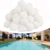 FVBJD Balles Filtrantes, Boules De Filtre De Piscine 700g, Alternative Pour 25kg De Sable Filtrant, Filtre Pour Piscine, Adaptent à Tous Les Filtres à Sable Ou Verre Existants, Bon Effet De Filtre
