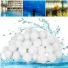 FVBJD Balles Filtrantes, Boules De Filtre Piscine à Sable 700 G Remplace 25 Kg