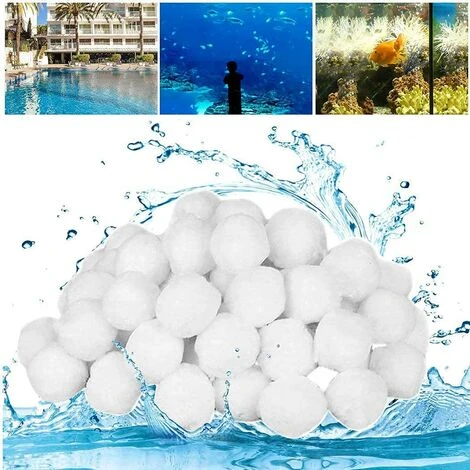 FVBJD Balles Filtrantes, Boules De Filtre Piscine à Sable 700 G Remplace 25 Kg 1 FVBJD Balles Filtrantes, Boules De Filtre Piscine à Sable 700 G Remplace 25 Kg