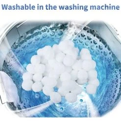 FVBJD Filtre Balls, Boules De Filtre, Balles Filtrantes Réutilisables, Convient à Divers Systèmes De Filtration Boules De Filtre De Piscine(300g) -Accessoire Piscine 58754803 5