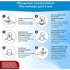 FVBJD Boule Filtrante Piscine - Le Matériau Le Plus Léger Pour La Meilleure Performance - Remplace 25 Kg De Sable Filtrant Sable De Quartz - Accessoires De Piscine - Balle Filtrante Piscine -Accessoire Piscine 58754807 3