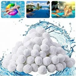 FVBJD Balles Filtrantes 700g, Balles Filtrantes Pour Piscine, Système De Filtration à Sable Alternative Pour 25 Kg De Sable Filtrant, Accessoires De Rechange Pour Filtre De Piscine, Pompe De Filtration