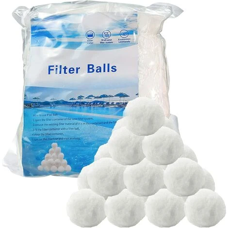 FVBJD Balles Filtrantes, Balle Filtrante Piscine, Boules De Filtre De Piscine (1300) 1 FVBJD Balles Filtrantes, Balle Filtrante Piscine, Boules De Filtre De Piscine (1300)