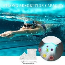 FVBJD 500g / 5.5L Boules De Filtre De Piscine, Balles Filtrantes,Média Filtre à Fibres Pour Piscine Filtres à Sable Filtrage De L'eau,Écologique, Léger Et Durable -Accessoire Piscine 58754861 4