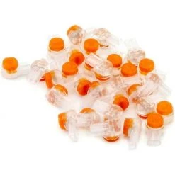 FVBJD 200Pcs Connecteurs Épissure UY2, Connecteurs De Câble Téléphonique Pour Câble De Données Câble Téléphone (K2)