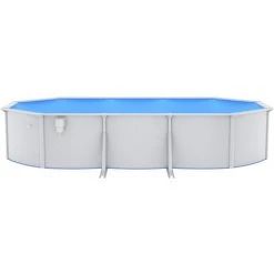 VidaXL Piscine Avec Pompe Filtrante à Sable Et échelle 610x360x120 Cm 8 VidaXL Piscine Avec Pompe Filtrante à Sable Et échelle 610x360x120 Cm -Accessoire Piscine 58970305 4