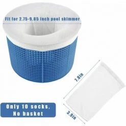 LTS FAFA Chaussettes D'écumoire De Piscine 10 Pièces, Filtre De Piscine, Sac Poubelle -Accessoire Piscine 59153873 3