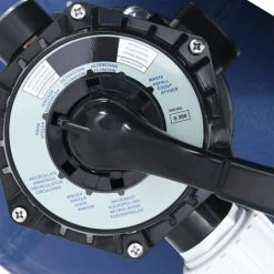 INLIFE Filtre à Sable Avec Vanne 7 Voies Et Pompe 1000 W Bleu Et Noir - 0 -Accessoire Piscine 59173075 4