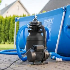 VICCO Système De Filtration à Sable Avec Minuterie 7m³/h VitaliSpa -Accessoire Piscine 59175091 4