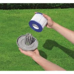 PERLE RARE Lot De 2 Cartouches Filtrantes Pour Nouveau Modèle Lay-z-Spa Taille VI -Accessoire Piscine 59325562 4