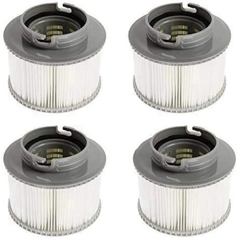 DECKON Lot De 4 Cartouches Filtrantes De Rechange Pour Bubble Spa (Version Améliorée 2020 Pour S'adapter à Tous Les Modèles) 1 DECKON Lot De 4 Cartouches Filtrantes De Rechange Pour Bubble Spa (Version Améliorée 2020 Pour S'adapter à Tous Les Modèles)