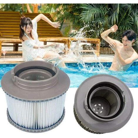 DECKON Lot De 4 Cartouches Filtrantes De Rechange Pour Bubble Spa (Version Améliorée 2020 Pour S'adapter à Tous Les Modèles) 4 DECKON Lot De 4 Cartouches Filtrantes De Rechange Pour Bubble Spa (Version Améliorée 2020 Pour S'adapter à Tous Les Modèles) – Image 4